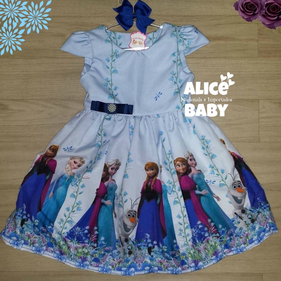 Vestido Frozen Mod.10 PrintVIII