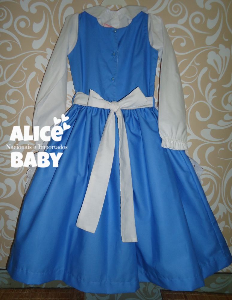 vestido da bela camponesa