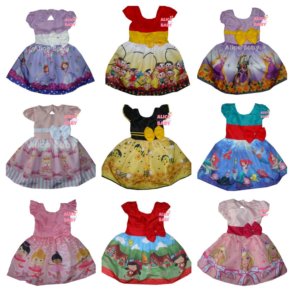atacadista de vestidos tematicos