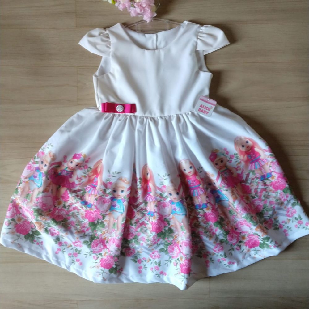 vestido baby alive
