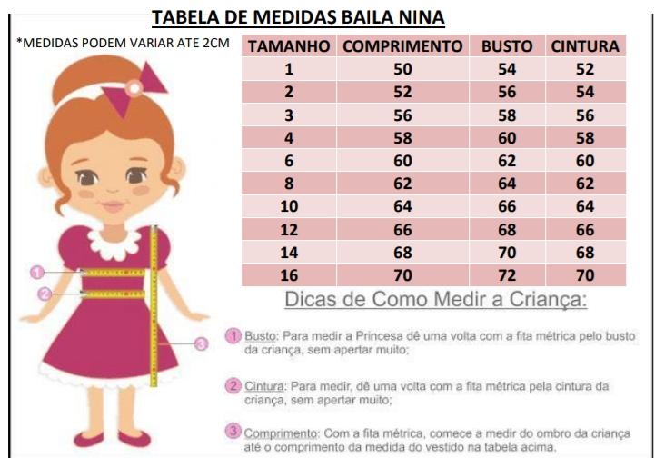 Alice Baby - Vestido Festa Jardim Encantado Mod.5 Baila Nina