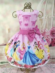 Vestido Princesas Disney Mod.3 PrintIX