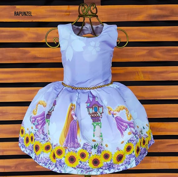 Vestido Princesa Sofia Mod.3 PrintVIII