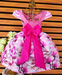 Vestido Floral Rosa Mod.13 PrintVIII
