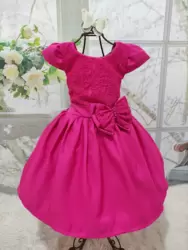 Vestido Renda Rosa Pink PrintIX