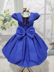 Vestido Renda Azul Royal PrintIX